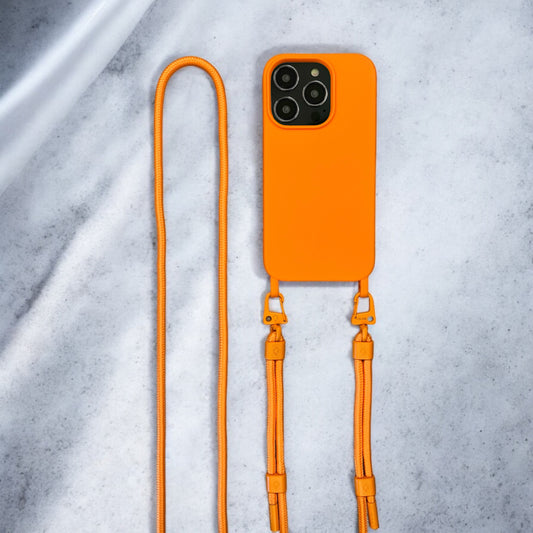 Carabiner rope orange